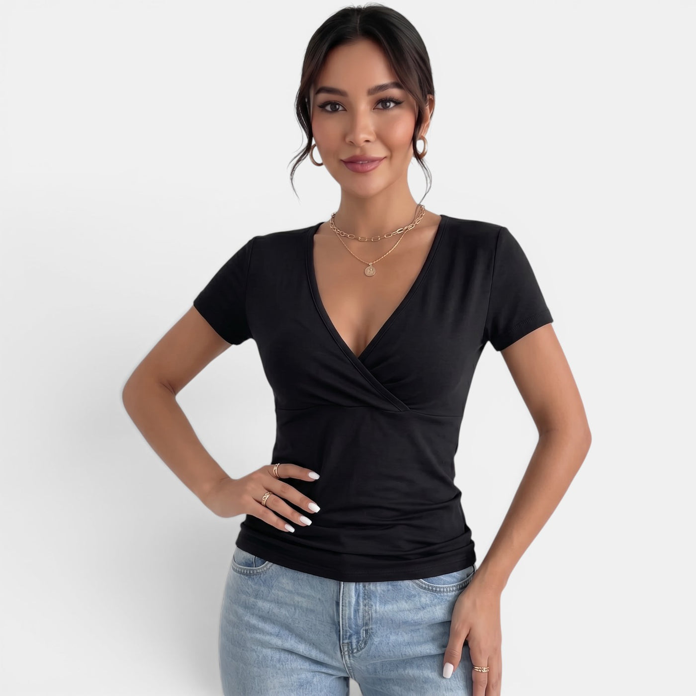 Camiseta Mujer Básica Verano