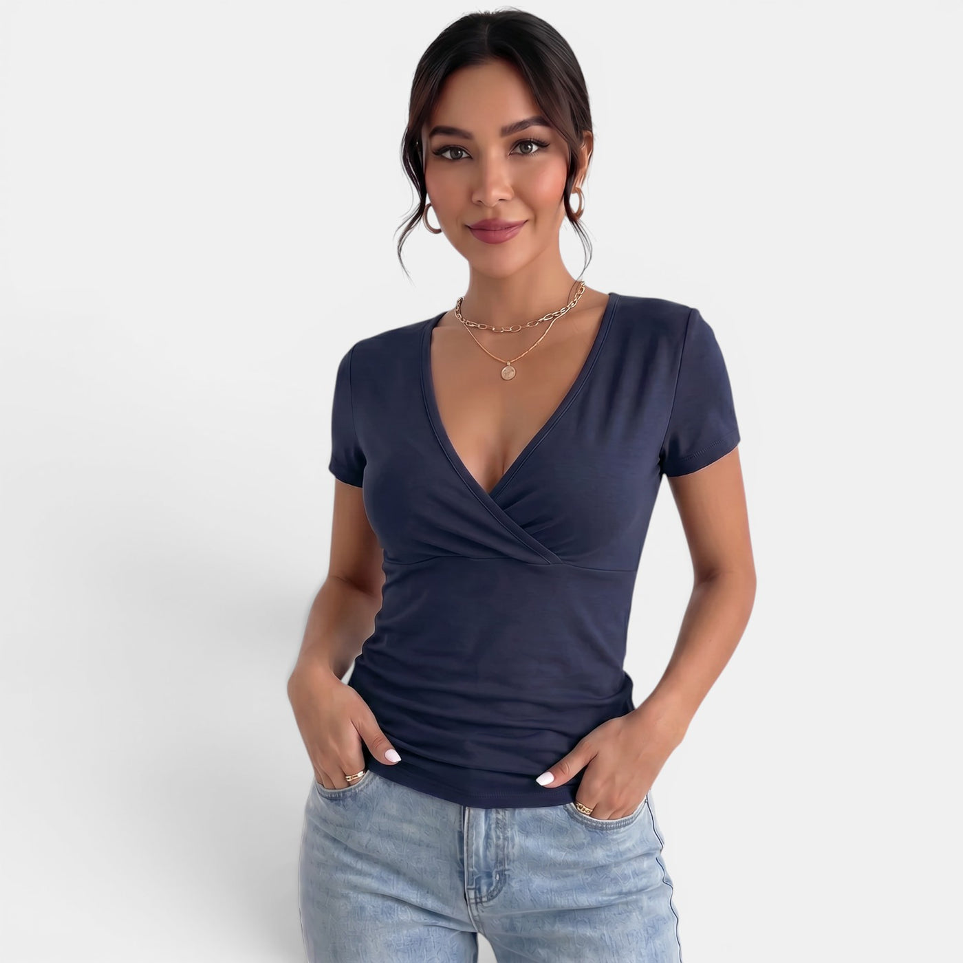 Camiseta Mujer Básica Verano