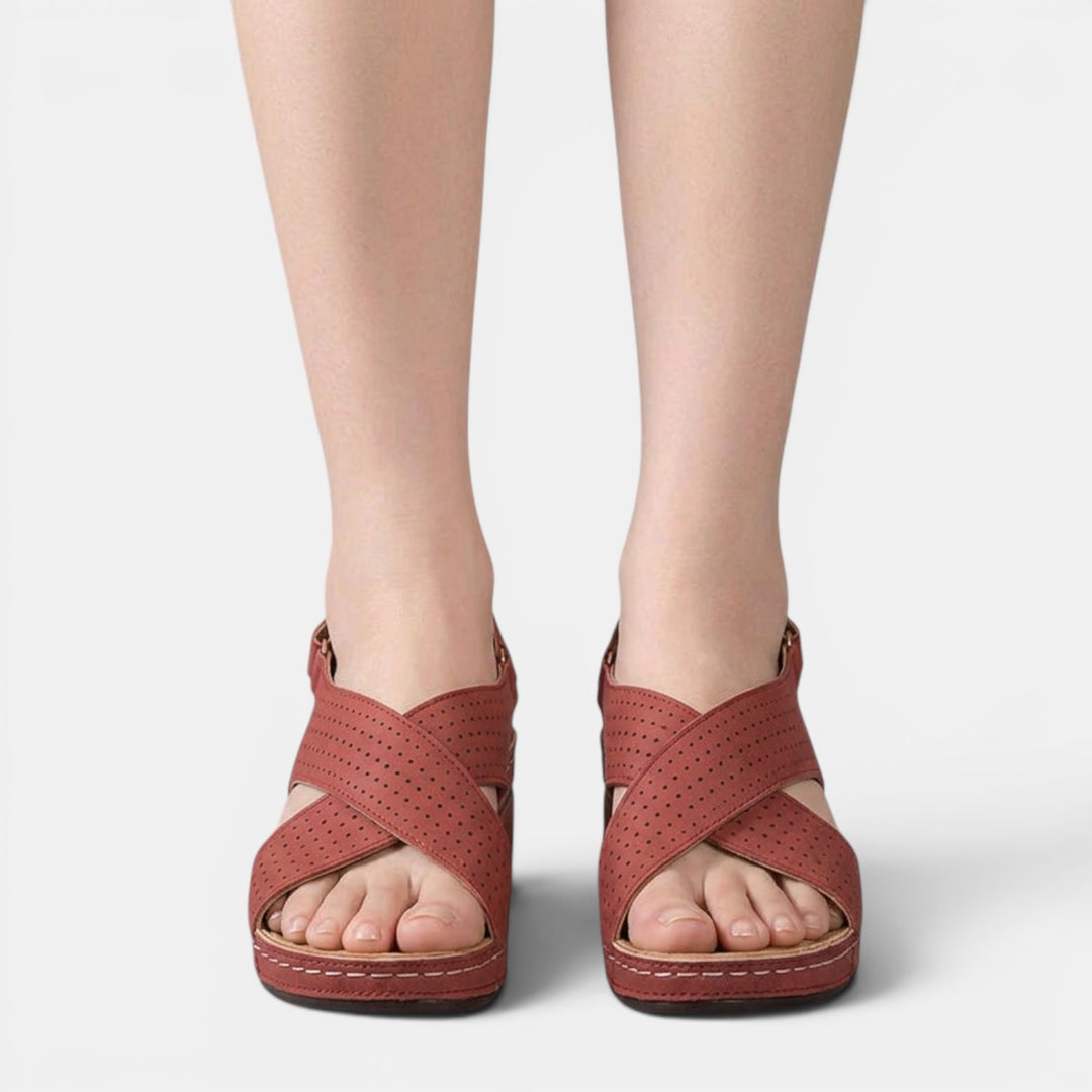 Sandalias Cuña Mujer Cómodas