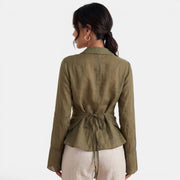 Blusa Lino Mujer Elegante