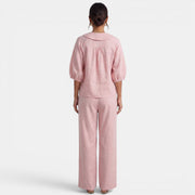 Linen Summer Puff Sleeve Set