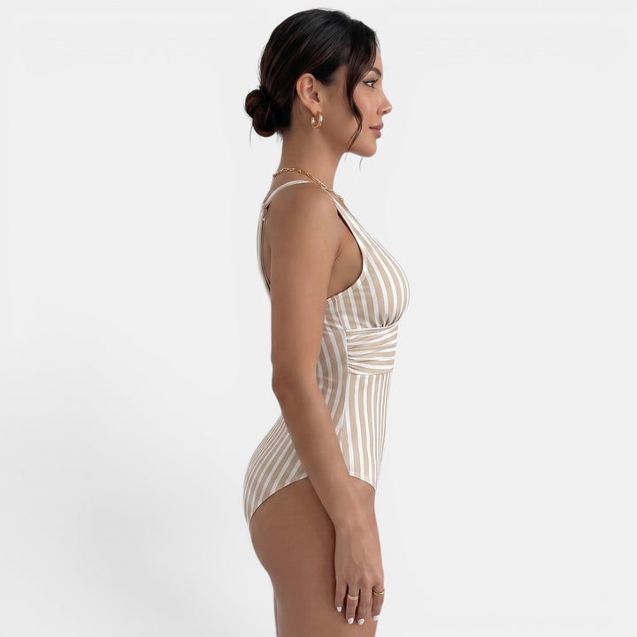 Bañador Mujer Reductor Escote V