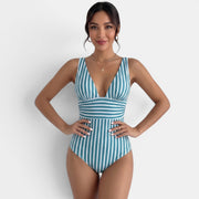 Bañador Mujer Reductor Escote V
