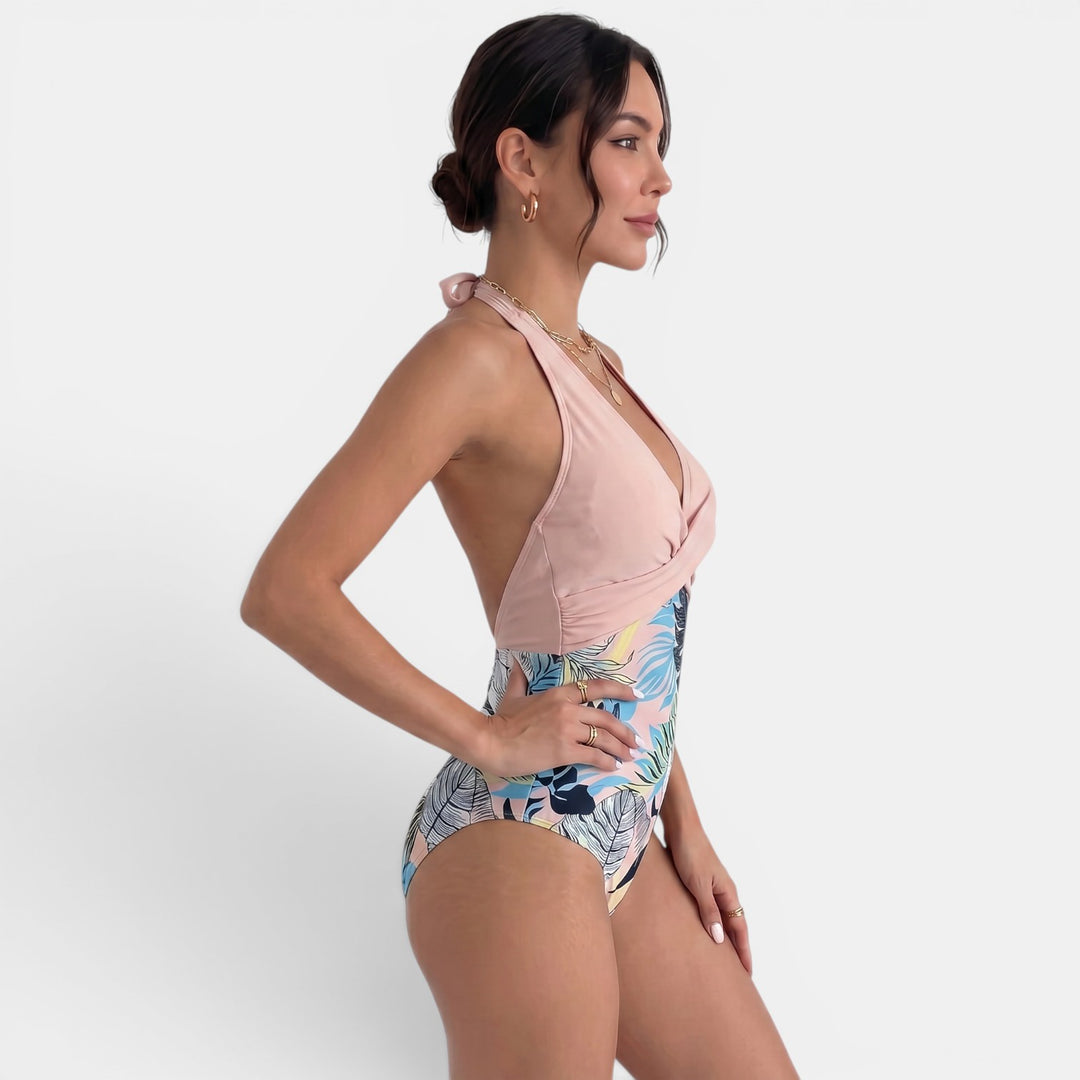Bañador Mujer Halter Reductor