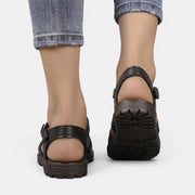 Women's Leather Roman Sandals