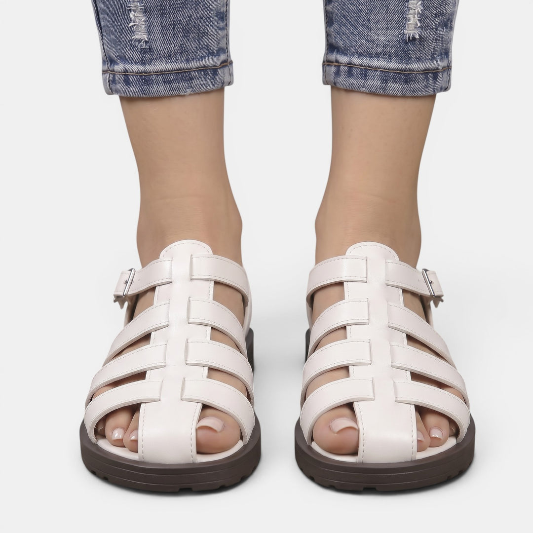Sandalias Romanas Mujer Piel