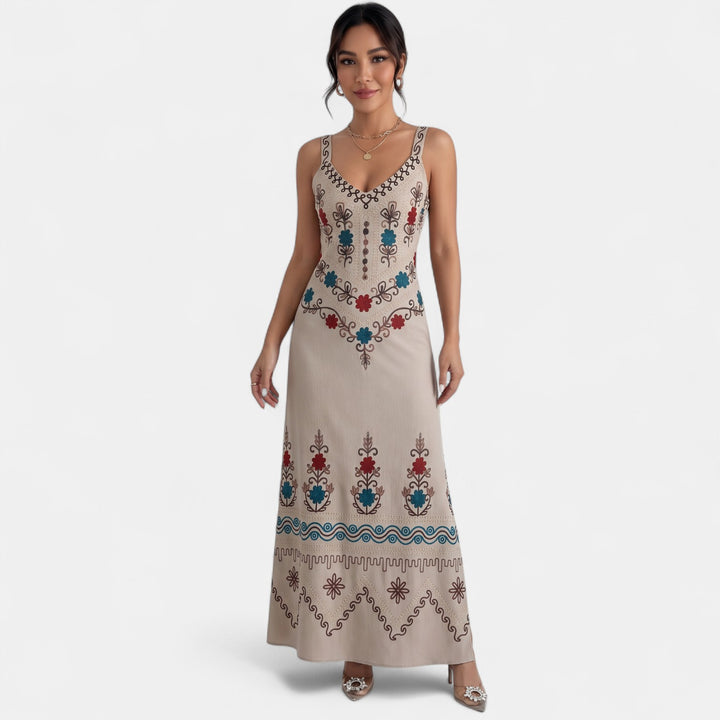 Vestido Playa Beachwear Escote V