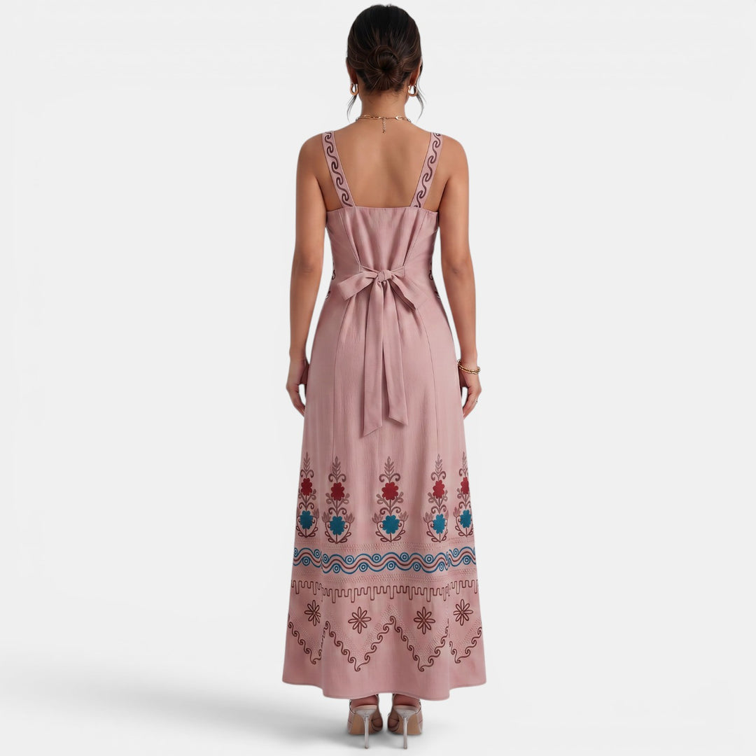 Vestido Playa Beachwear Escote V