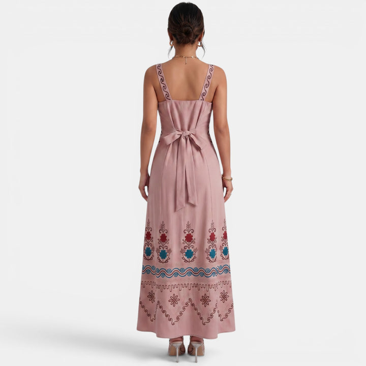 Vestido Playa Beachwear Escote V