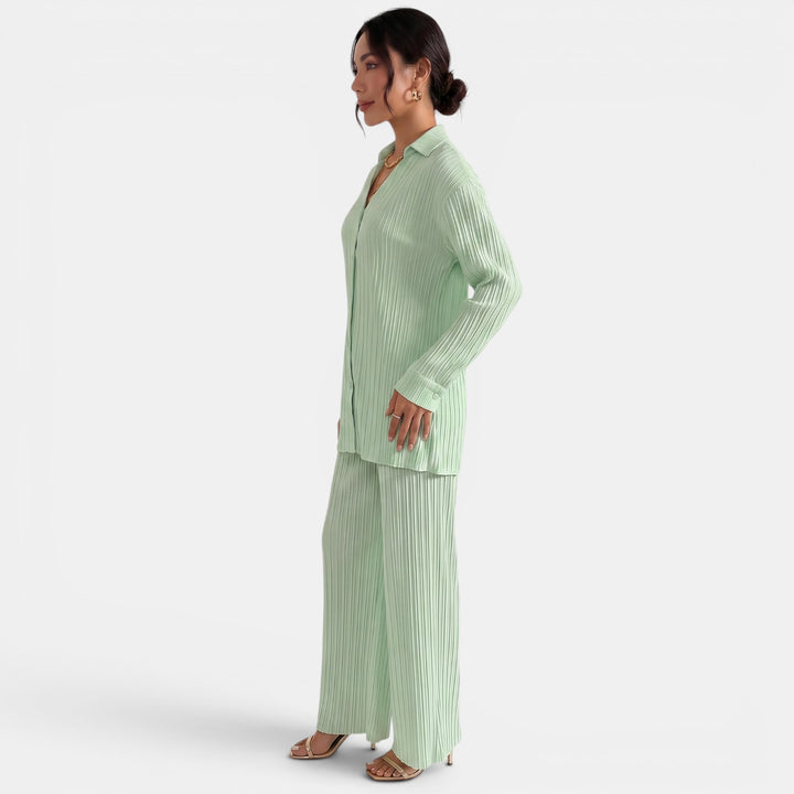 Conjunto Verano Pantalón Ancho Mujer
