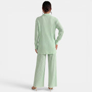 Women's Summer Wide Leg Trouser Set
