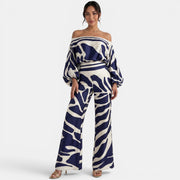 Conjunto Palazzo Estampado Verano