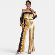 Conjunto Palazzo Estampado Verano
