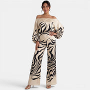 Conjunto Palazzo Estampado Verano