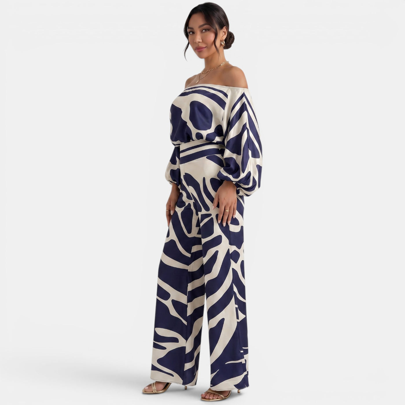 Conjunto Palazzo Estampado Verano
