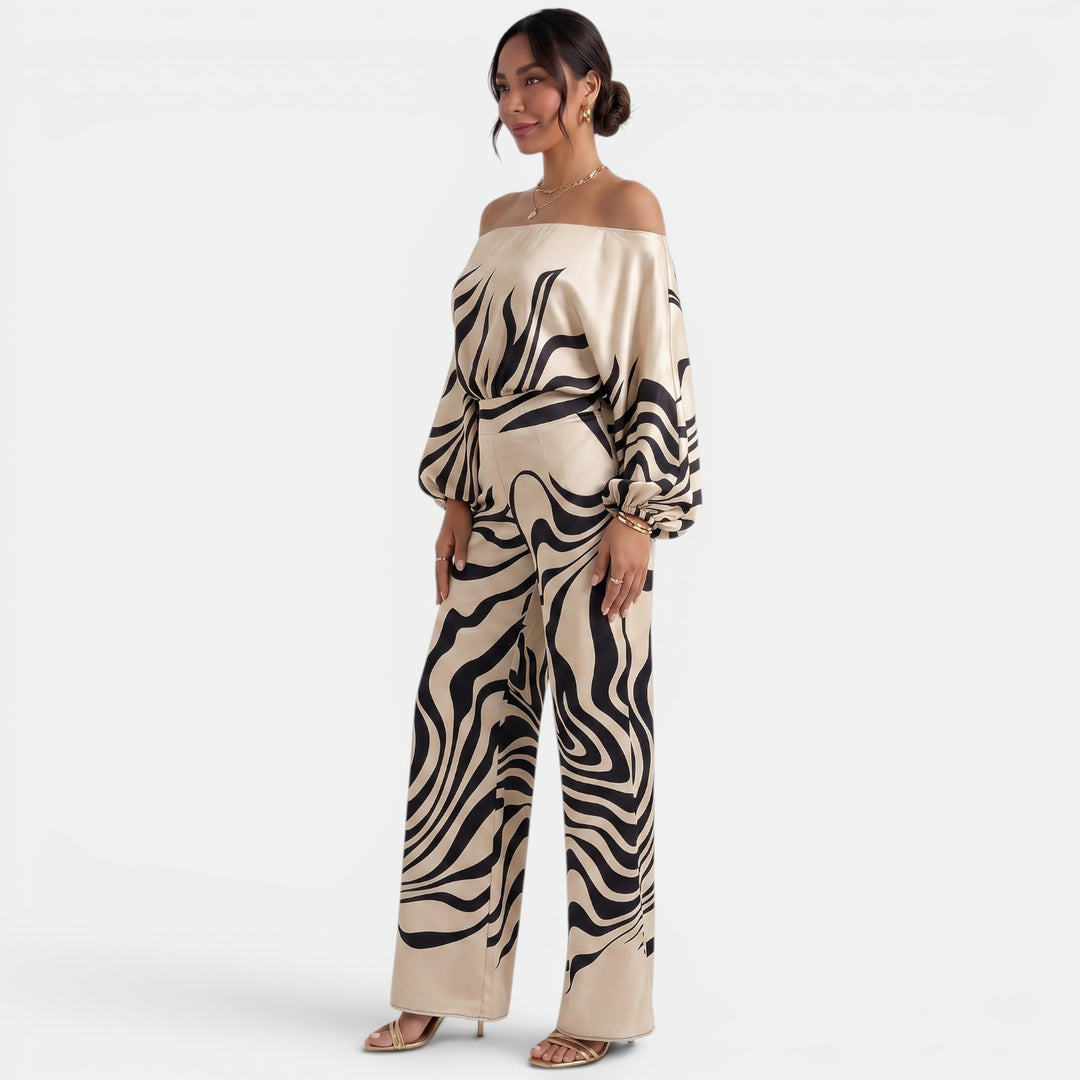 Printed Palazzo Set Summer