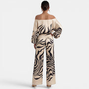 Conjunto Palazzo Estampado Verano