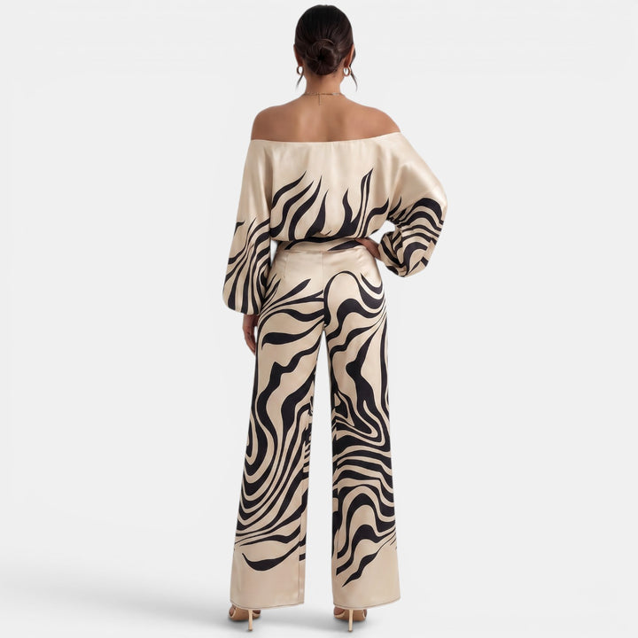 Printed Palazzo Set Summer