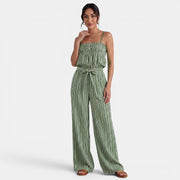 Women's Striped Summer Set