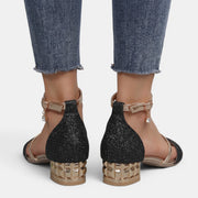Elegant Low-Heeled Sandals for Women