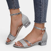 Elegant Low-Heeled Sandals for Women