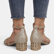 Elegant Low-Heeled Sandals for Women