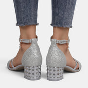 Elegant Low-Heeled Sandals for Women