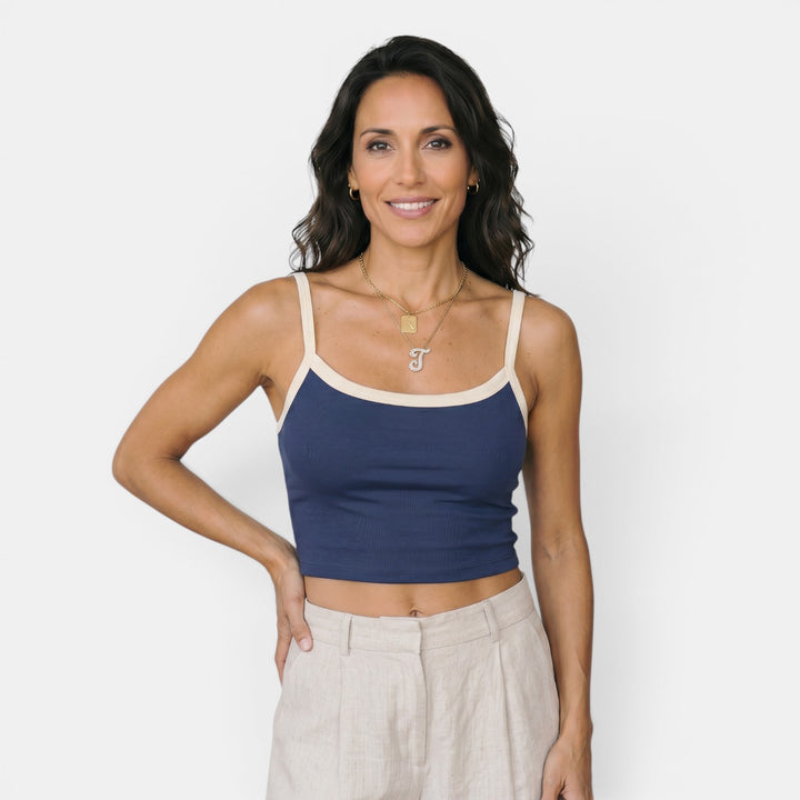 Top Corto Mujer Verano Ajustado