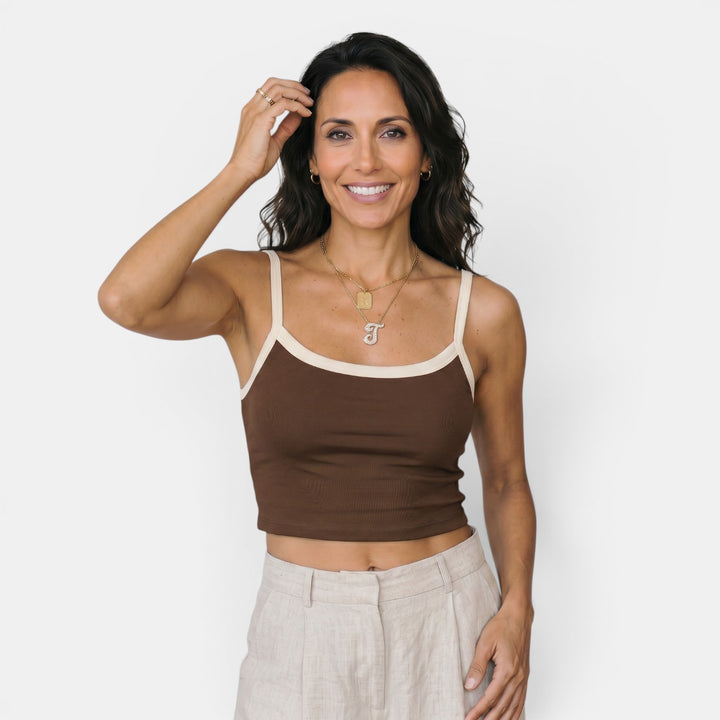 Top Corto Mujer Verano Ajustado