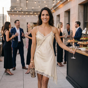 Women's Satin Slip Dress for Parties