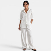 Women's Boho Linen Set