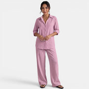 Women's Boho Linen Set