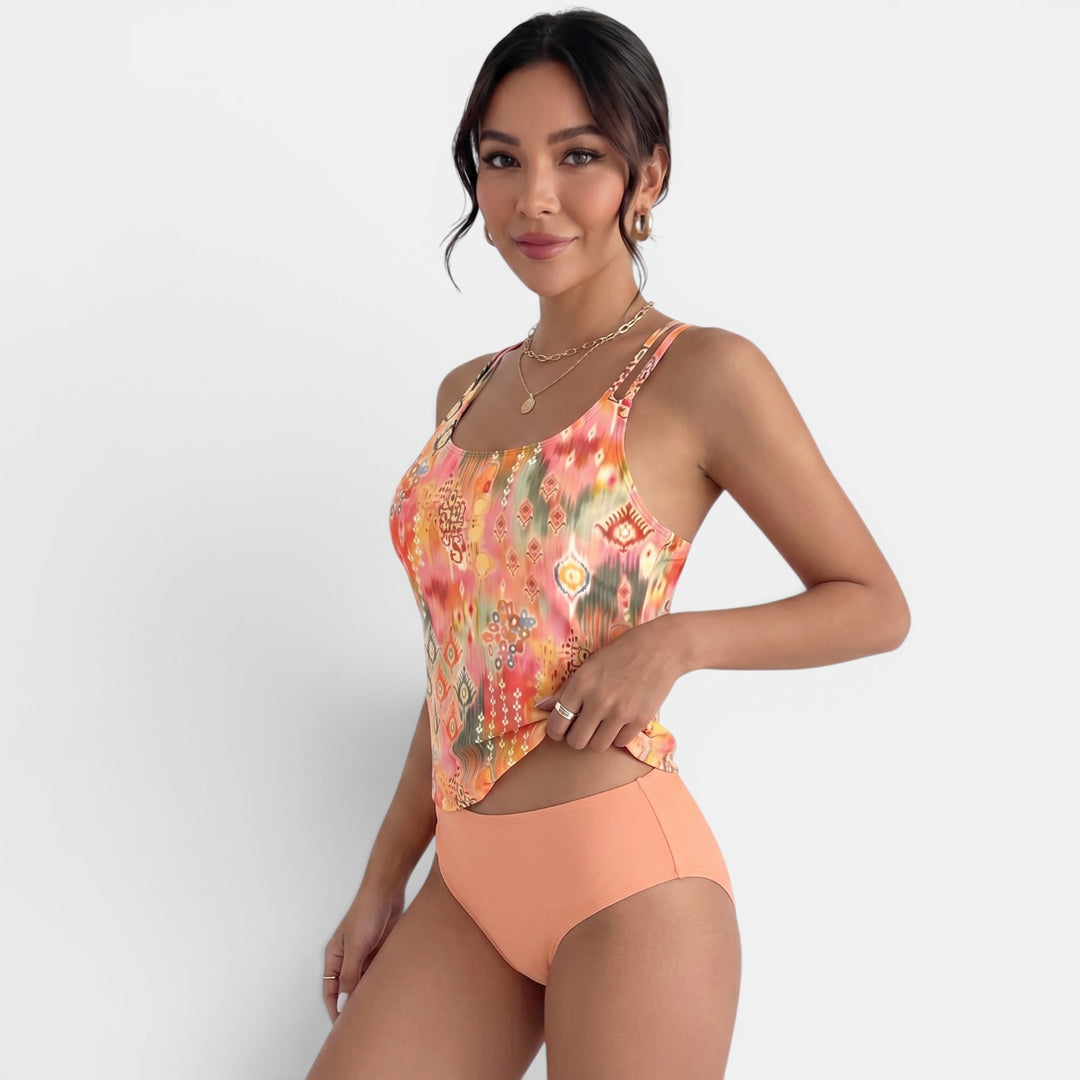Bikini Floral Mujer Verano