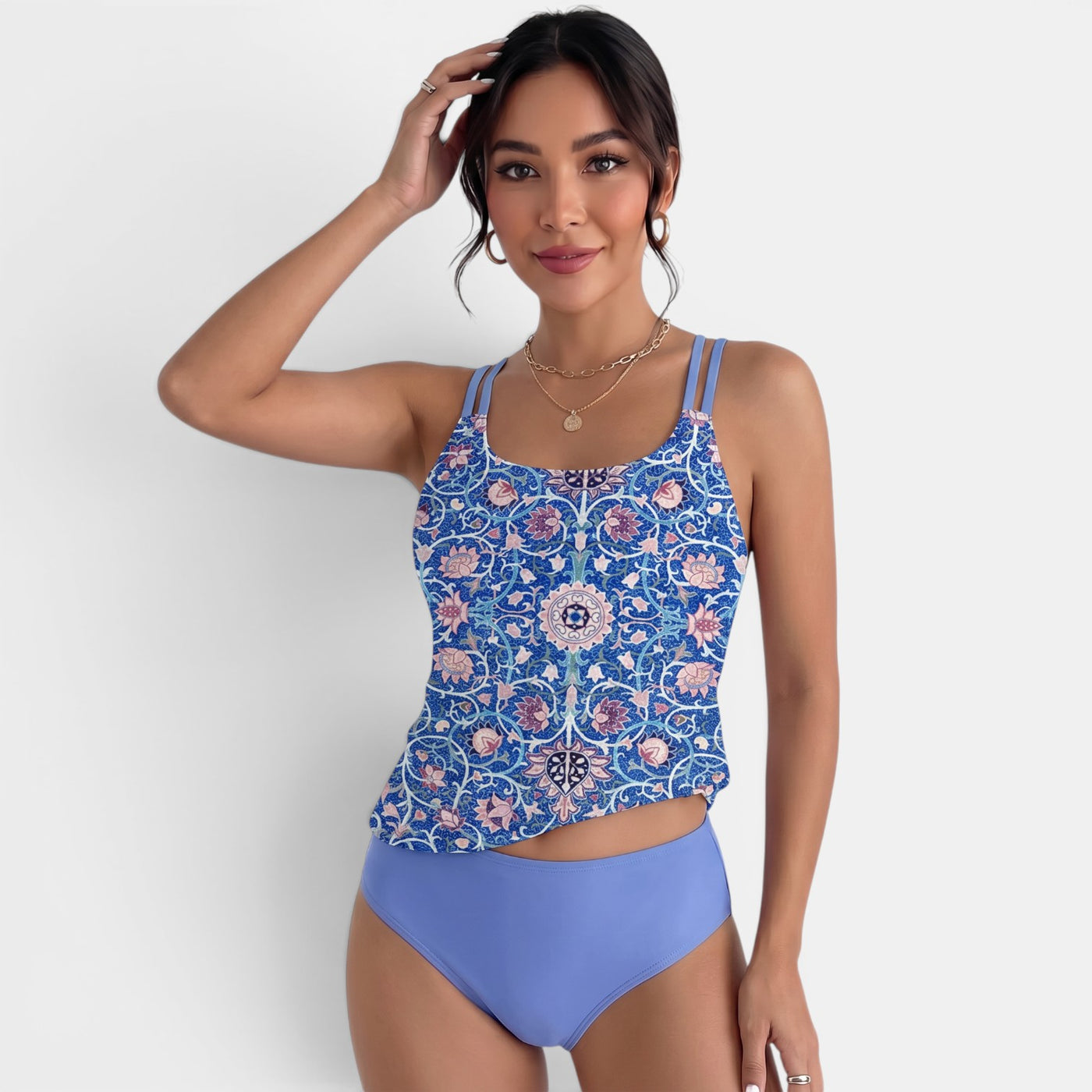 Bikini Floral Mujer Verano