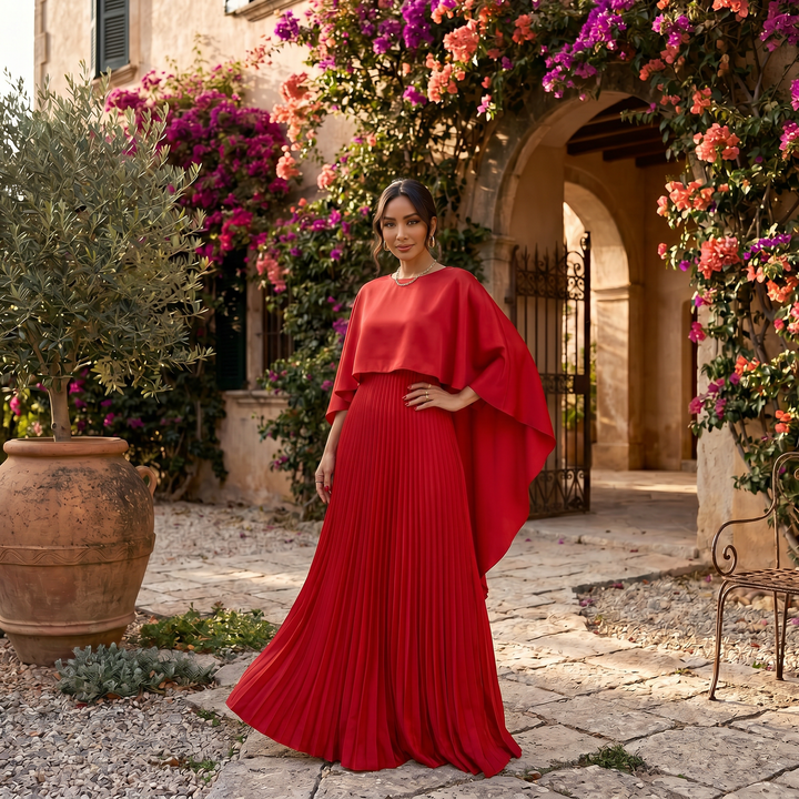Vestido Largo Elegante Mujer