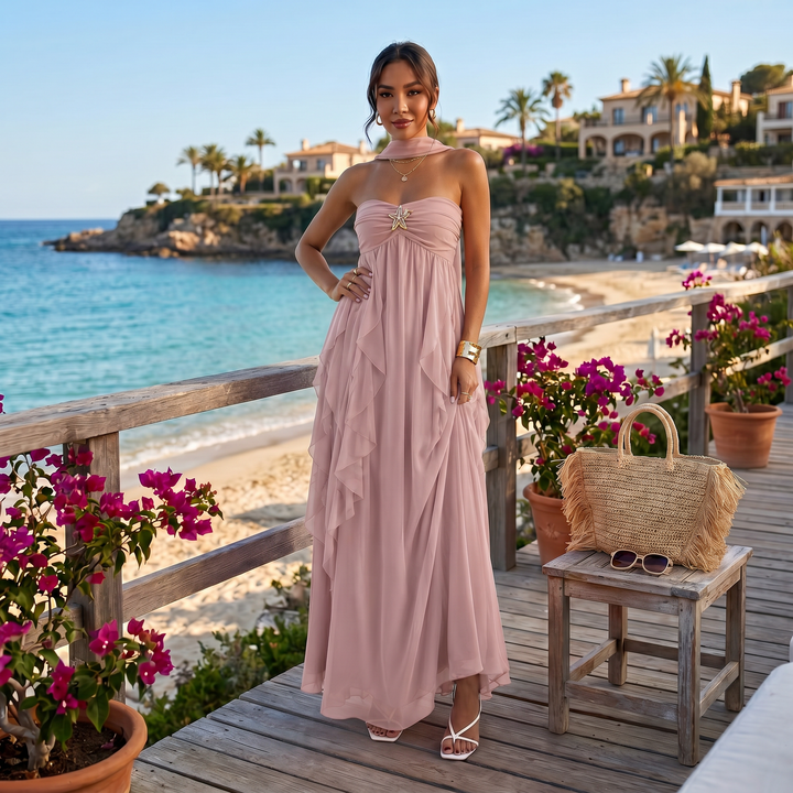 Vestido Largo Boho Mujer