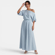 Women's Elegant Bardot Set