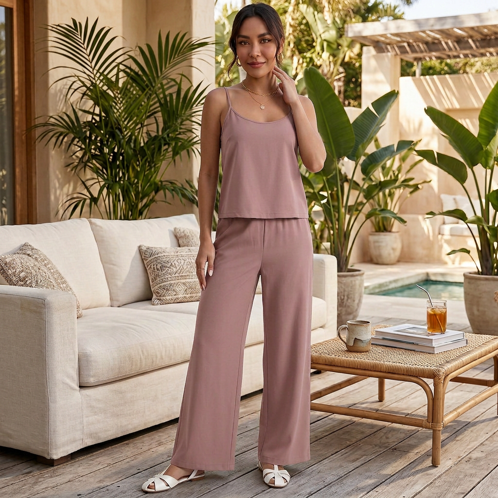 Conjunto Elegante Mujer Verano
