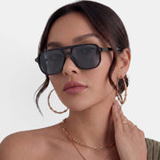 Women's Mirrored Aviator Sunglasses