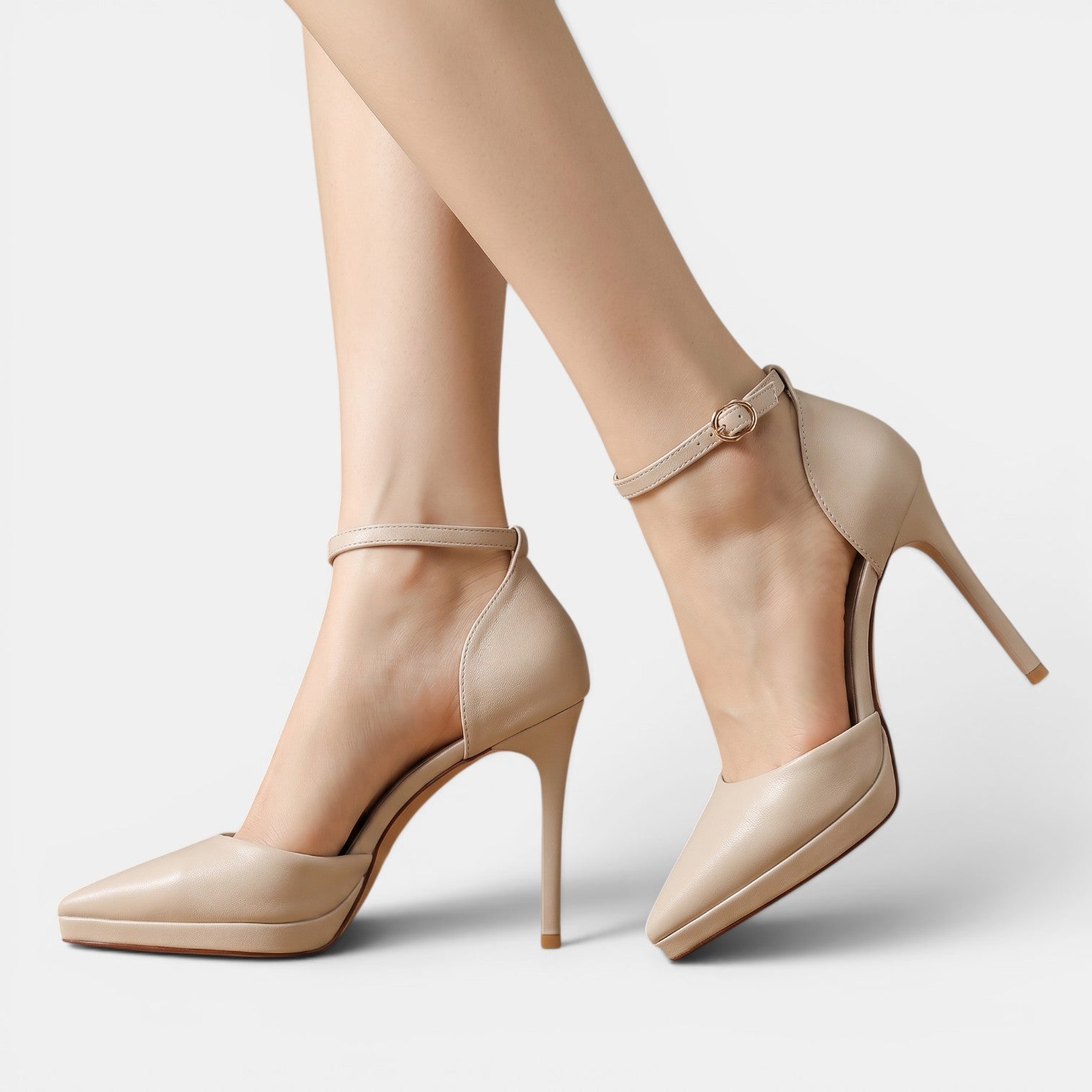 Tacones Stiletto Piel Mujer