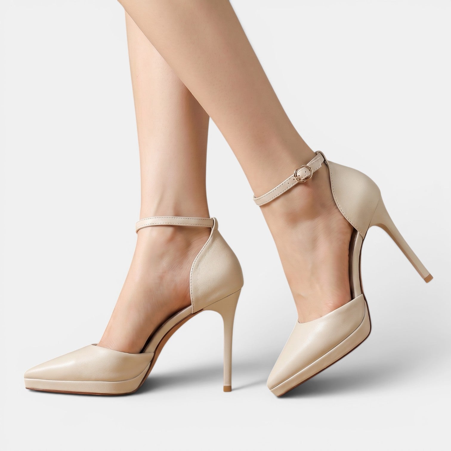 Tacones Stiletto Piel Mujer