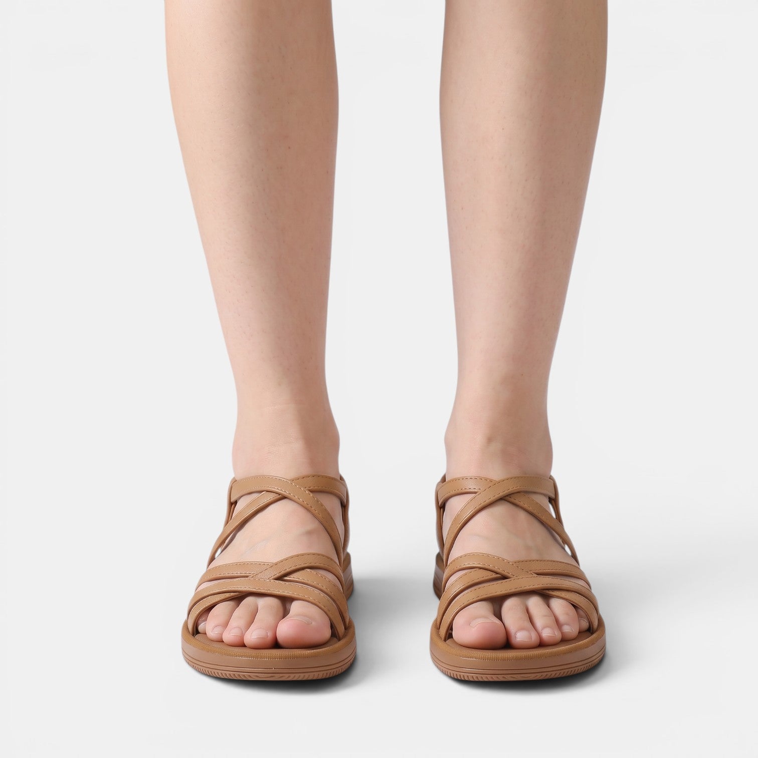Sandalias Planas Mujer Elásticas