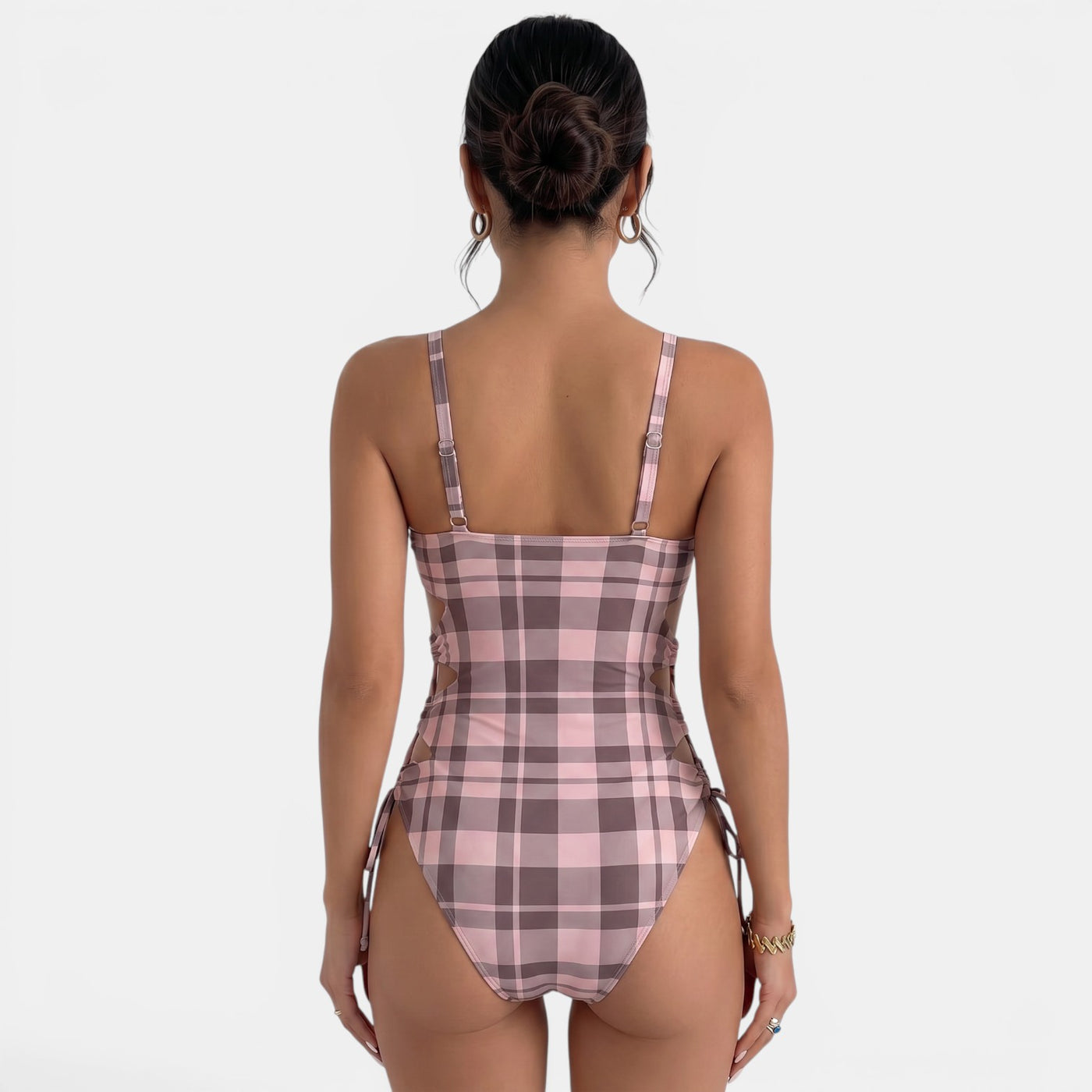 Bañador Mujer Cut Out Rosa