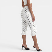 Women's Polka Dot Capri Pants