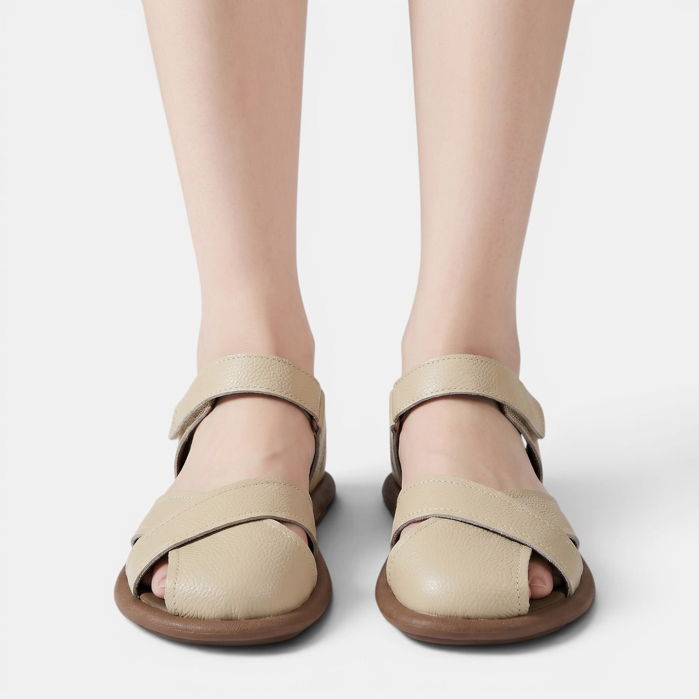 Women's Leather Roman Sandals