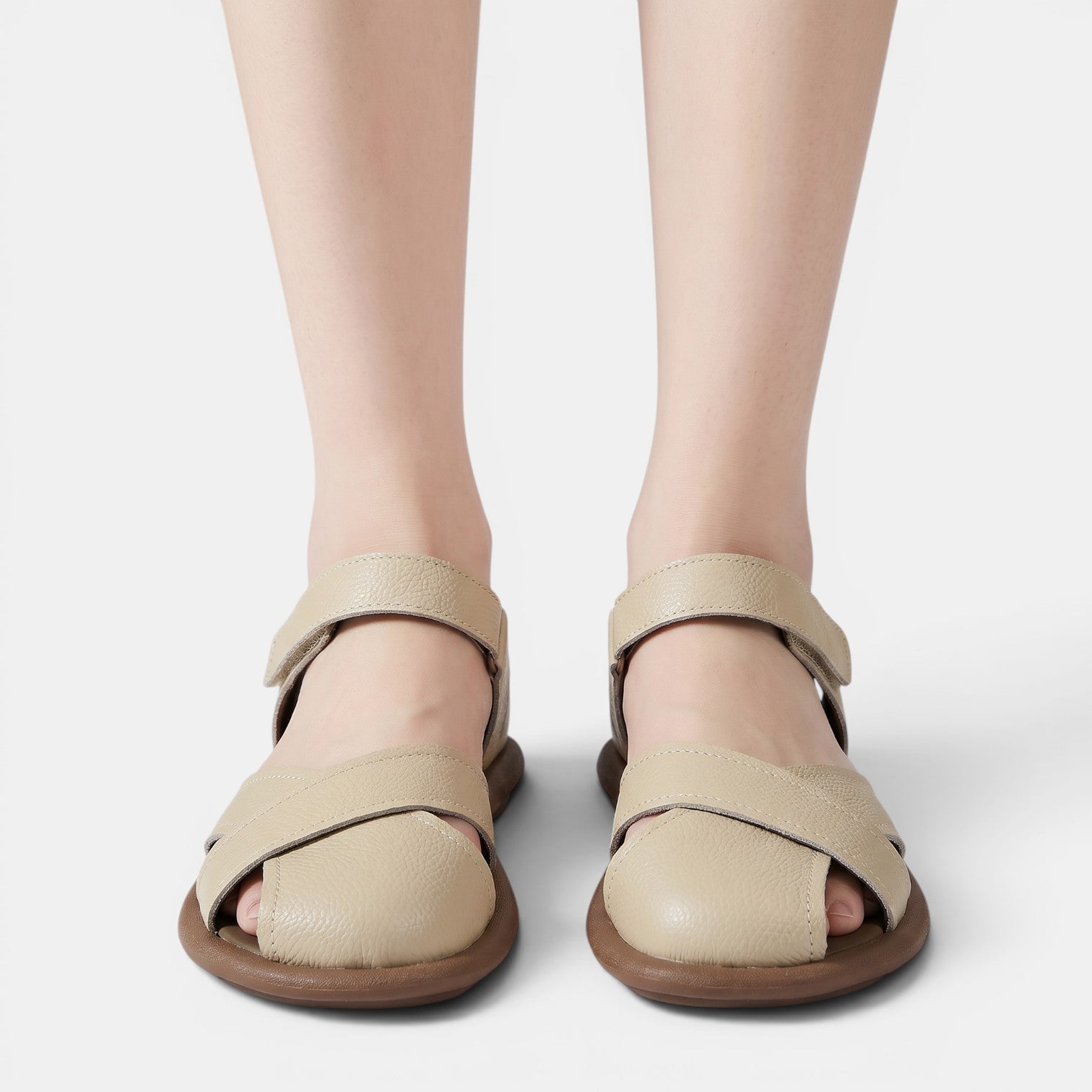 Women's Leather Roman Sandals