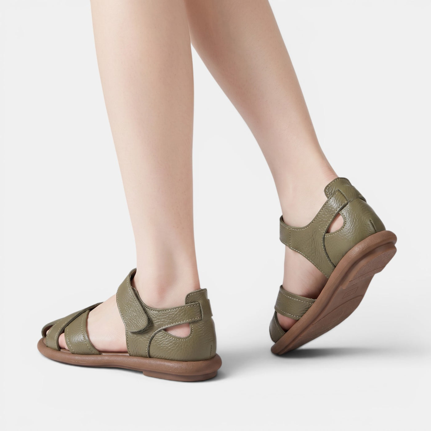 Women's Leather Roman Sandals