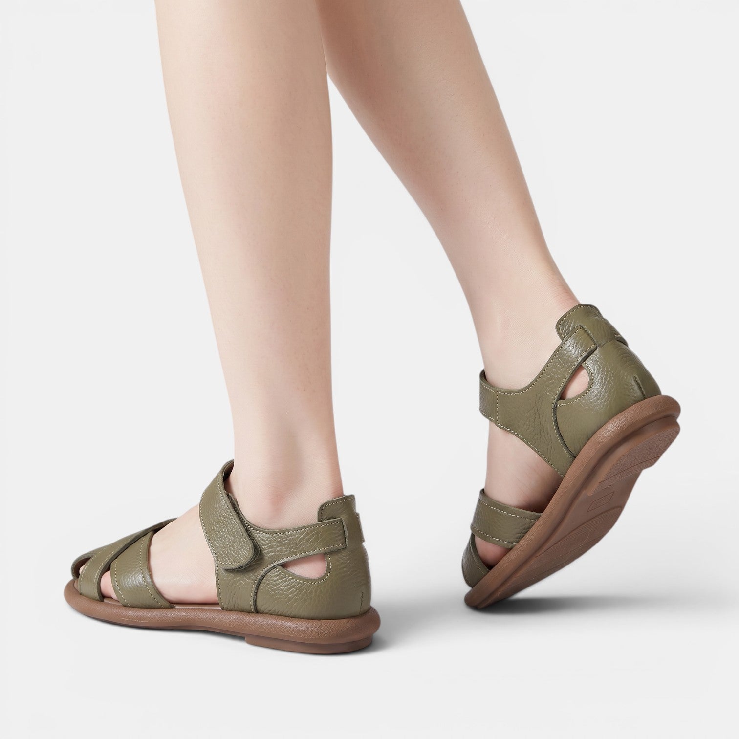 Women's Leather Roman Sandals
