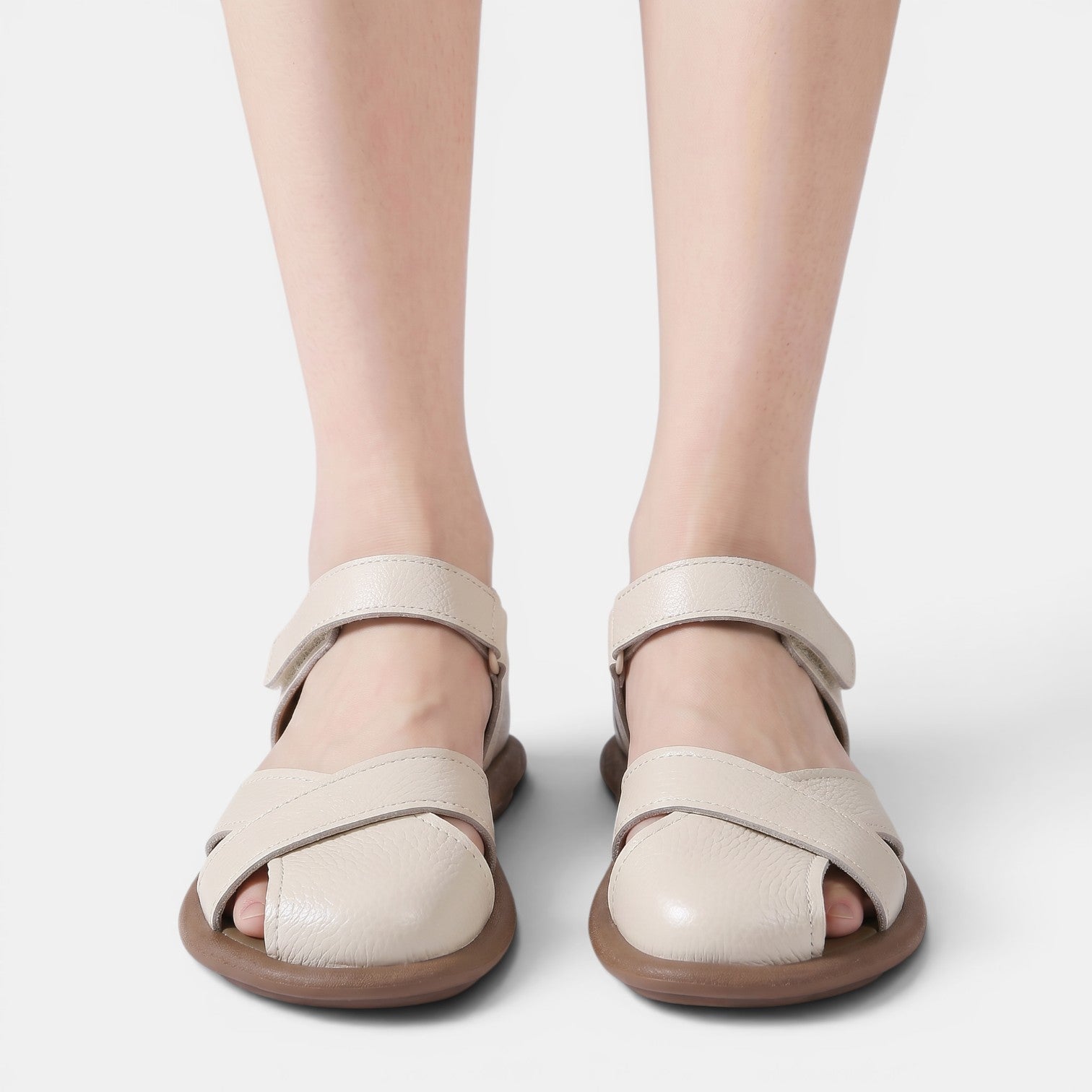 Women's Leather Roman Sandals
