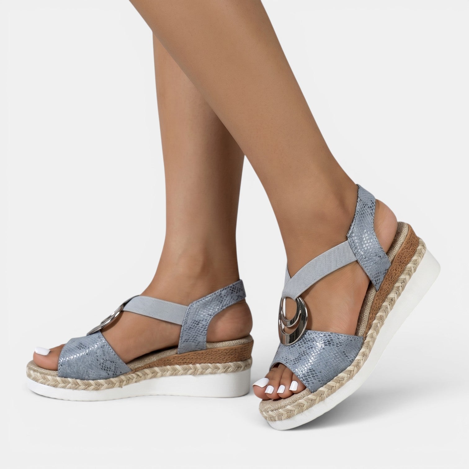 Sandalias Cuña Ortopédicas Mujer